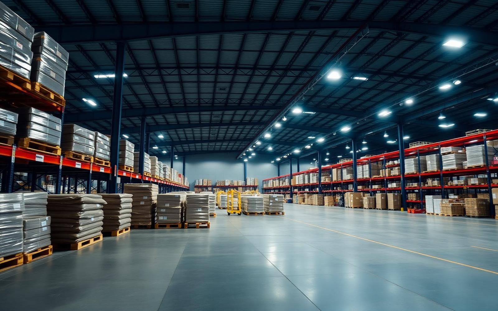 Warehouse interior